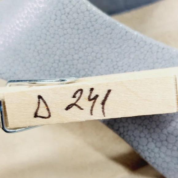 New ECCO Womens Corksphere Leather Grey Tong Sandals D241 - Picture 13 of 13